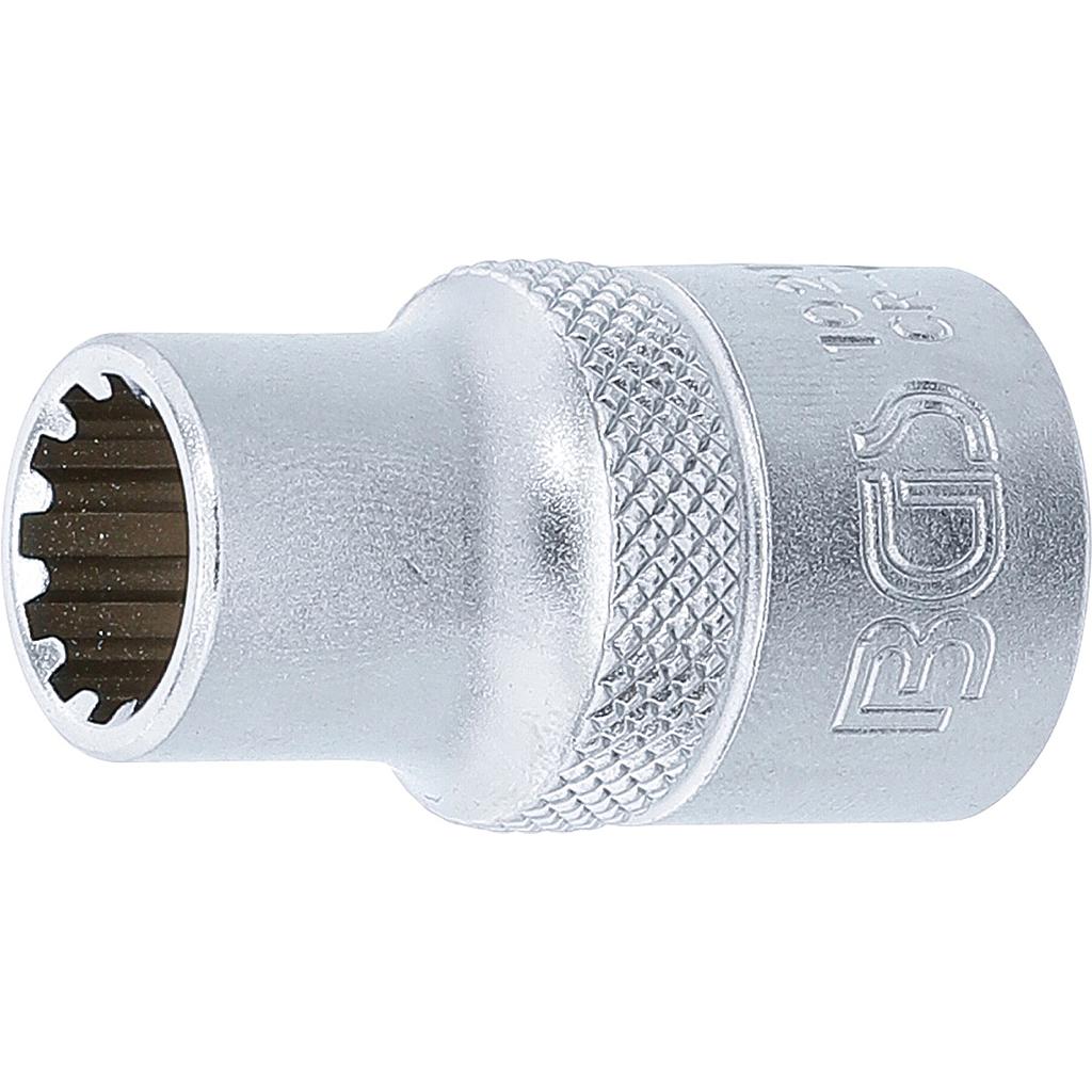 Steckschlüssel-Einsatz Gear Lock | Antrieb Innenvierkant 12,5 mm (1/2&quot;) | SW 11 mm