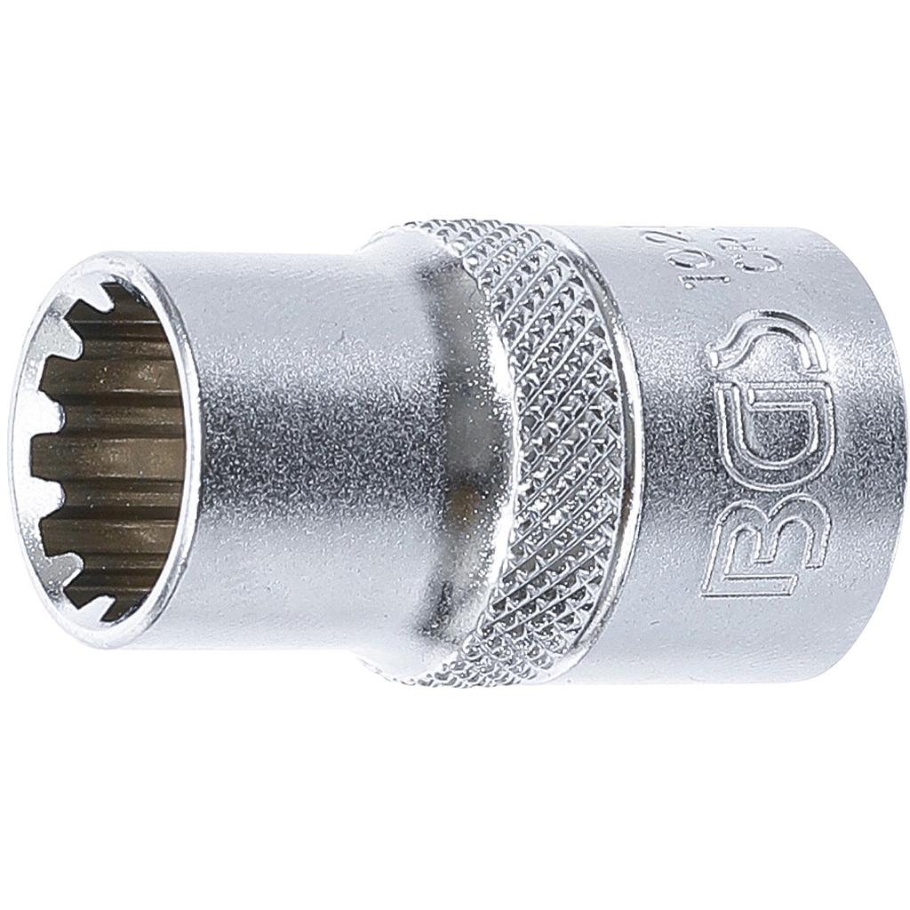 Steckschlüssel-Einsatz Gear Lock | Antrieb Innenvierkant 12,5 mm (1/2&quot;) | SW 13 mm