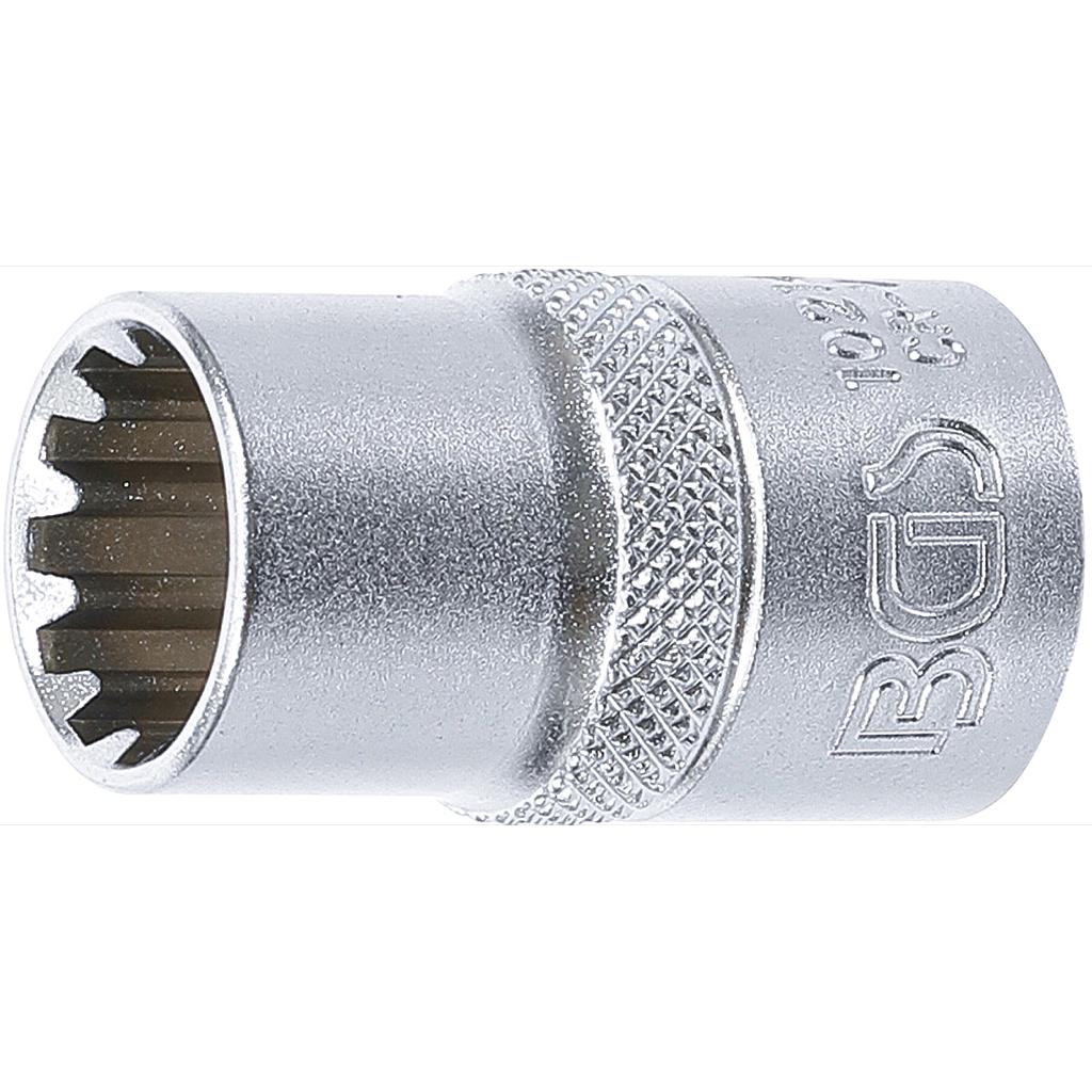 Steckschlüssel-Einsatz Gear Lock | Antrieb Innenvierkant 12,5 mm (1/2&quot;) | SW 14 mm