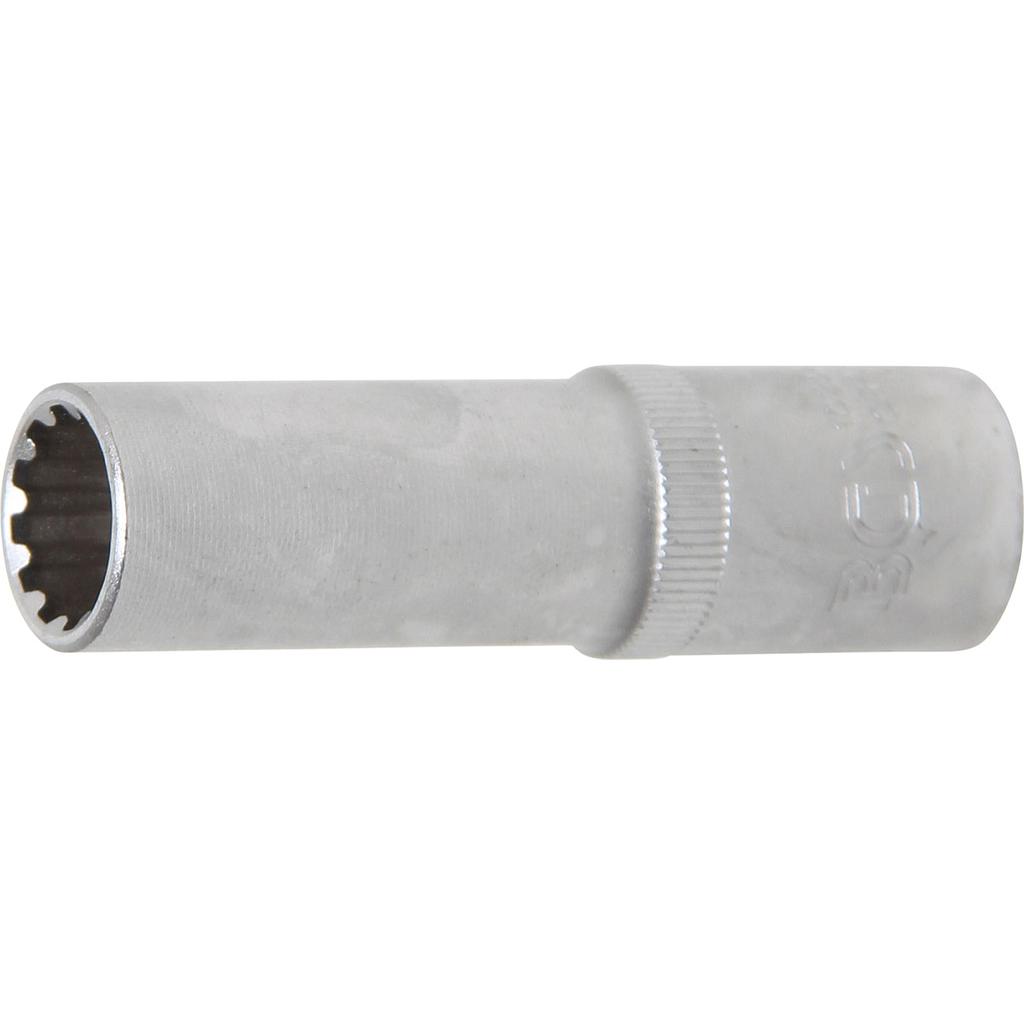 Steckschlüssel-Einsatz Gear Lock, tief | Antrieb Innenvierkant 12,5 mm (1/2&quot;) | SW 14 mm