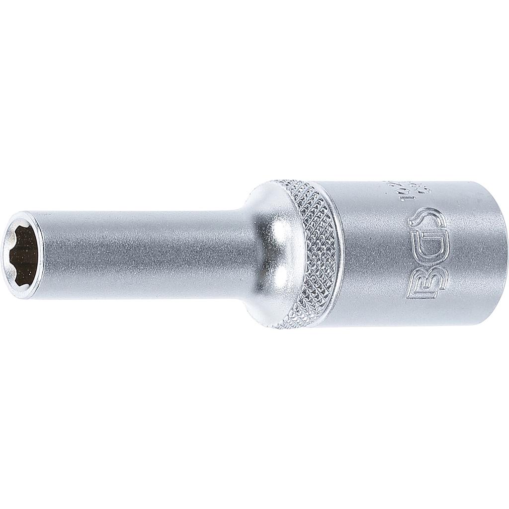 Steckschlüssel-Einsatz Super Lock, tief | Antrieb Innenvierkant 12,5 mm (1/2&quot;) | SW 8 mm