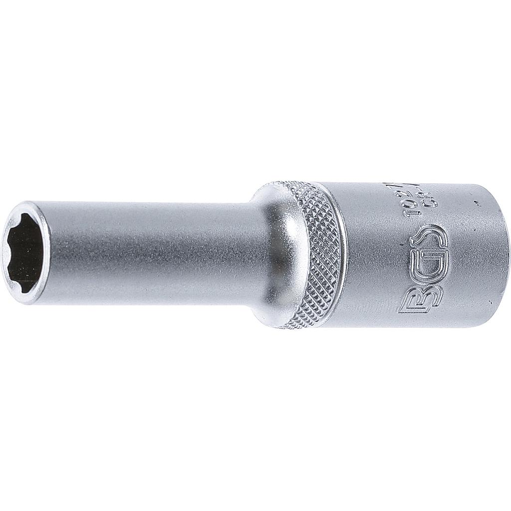 Steckschlüssel-Einsatz Super Lock, tief | Antrieb Innenvierkant 12,5 mm (1/2&quot;) | SW 10 mm