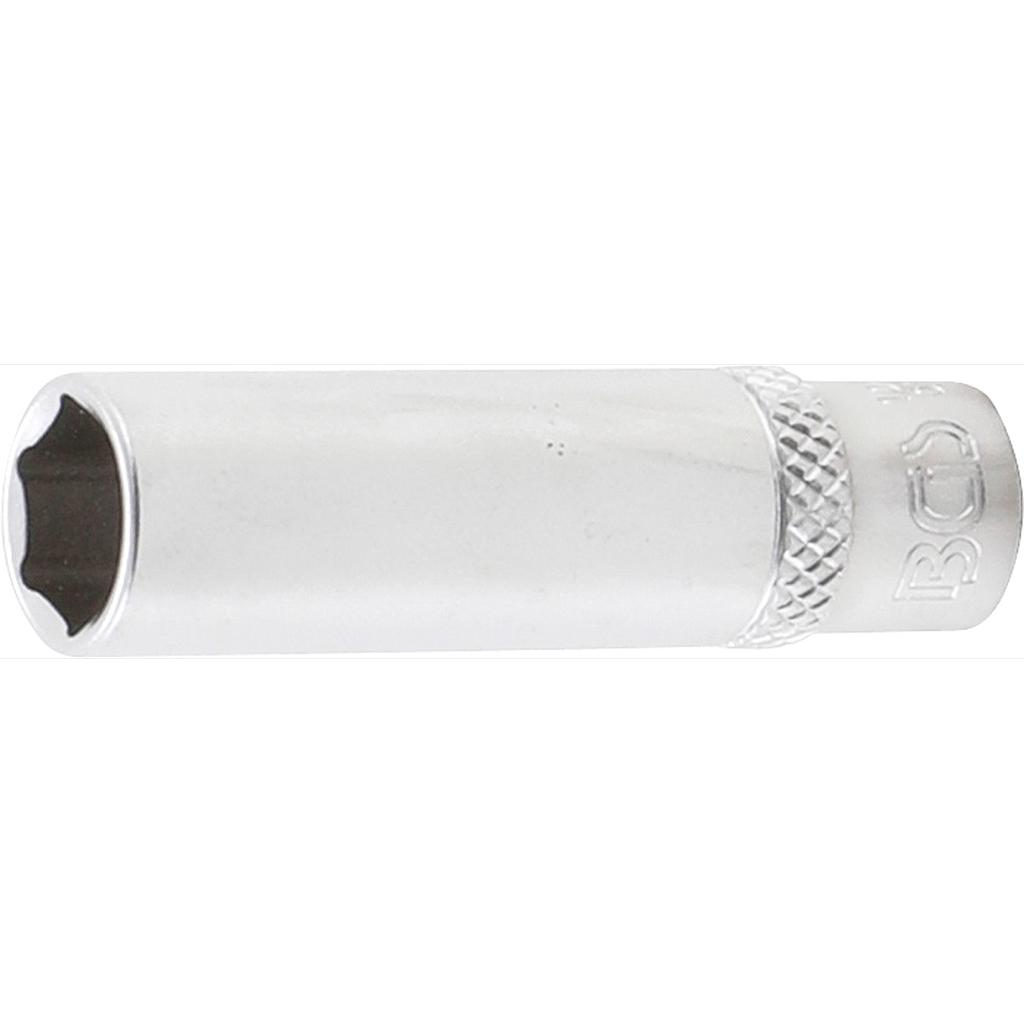 Steckschlüssel-Einsatz Sechskant, tief | Antrieb Innenvierkant 6,3 mm (1/4&quot;) | SW 10 mm