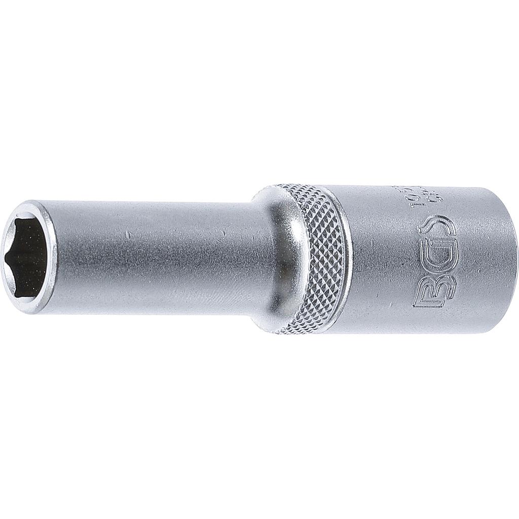 Steckschlüssel-Einsatz Sechskant, tief | Antrieb Innenvierkant 12,5 mm (1/2&quot;) | SW 11 mm