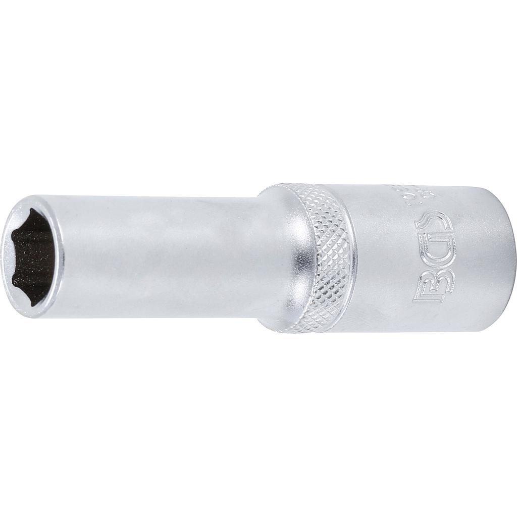 Steckschlüssel-Einsatz Sechskant, tief | Antrieb Innenvierkant 12,5 mm (1/2&quot;) | SW 12 mm