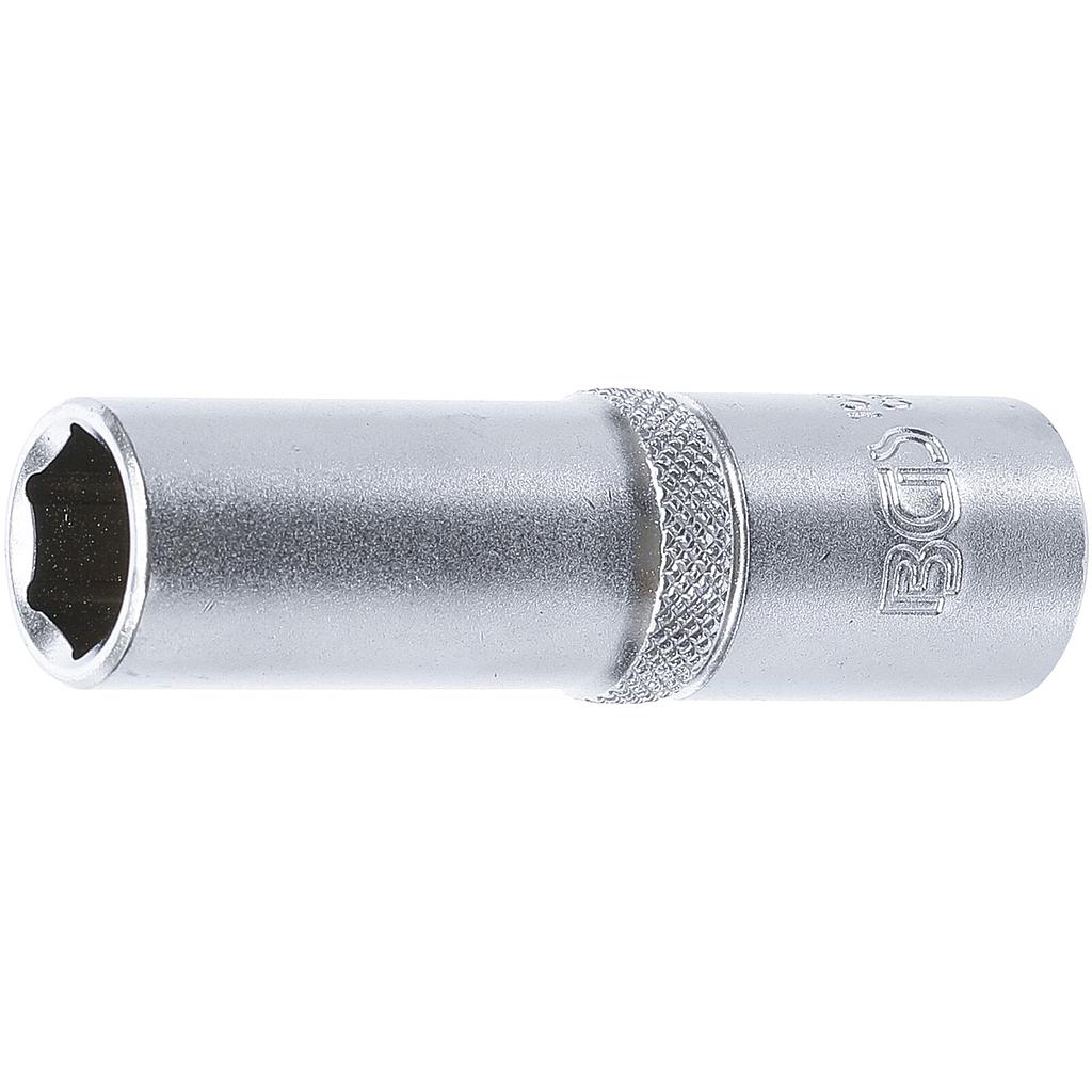 Steckschlüssel-Einsatz Sechskant, tief | Antrieb Innenvierkant 12,5 mm (1/2&quot;) | SW 14 mm