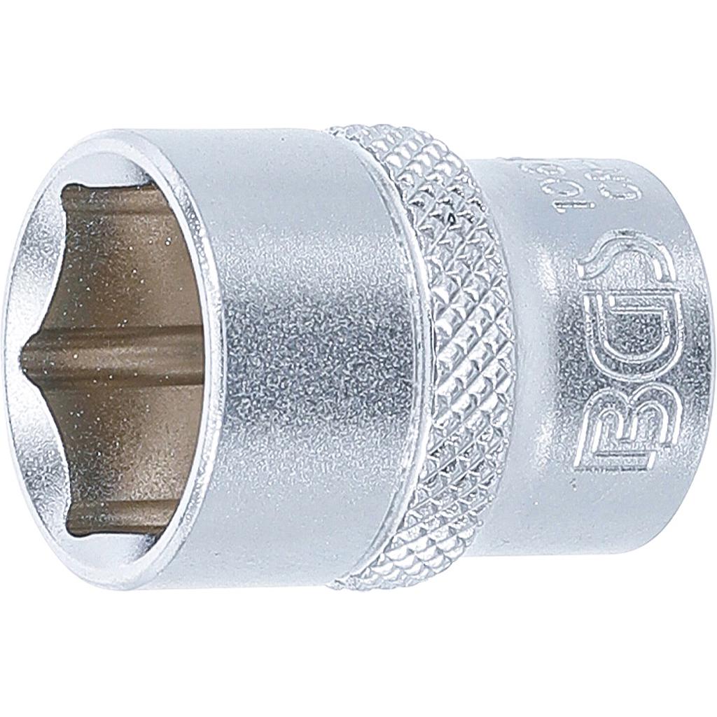 Steckschlüssel-Einsatz Sechskant | Antrieb Innenvierkant 10 mm (3/8&quot;) | SW 16 mm