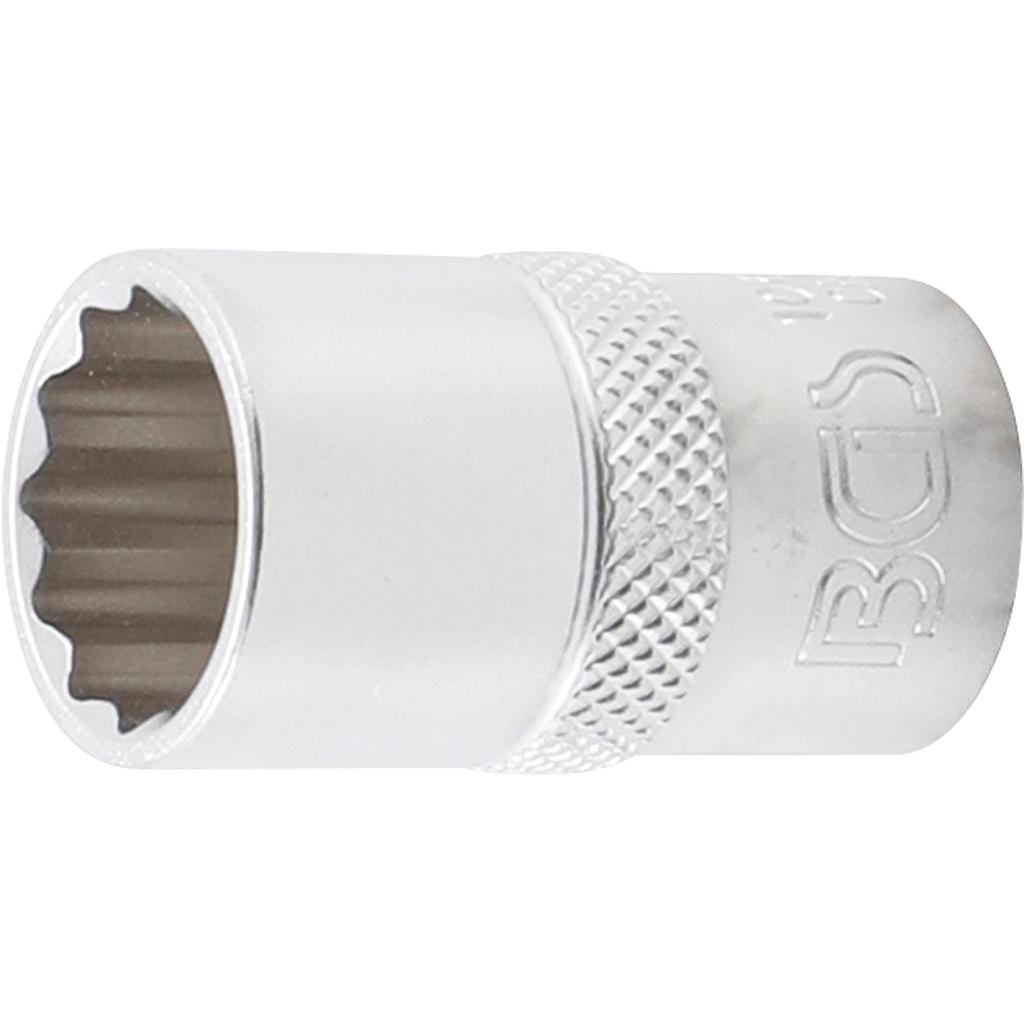Steckschlüssel-Einsatz Zwölfkant | Antrieb Innenvierkant 12,5 mm (1/2&quot;) | SW 16 mm