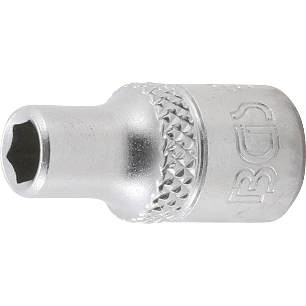 Steckschlüssel-Einsatz Sechskant | Antrieb Innenvierkant 6,3 mm (1/4&quot;) | SW 3/16&quot;