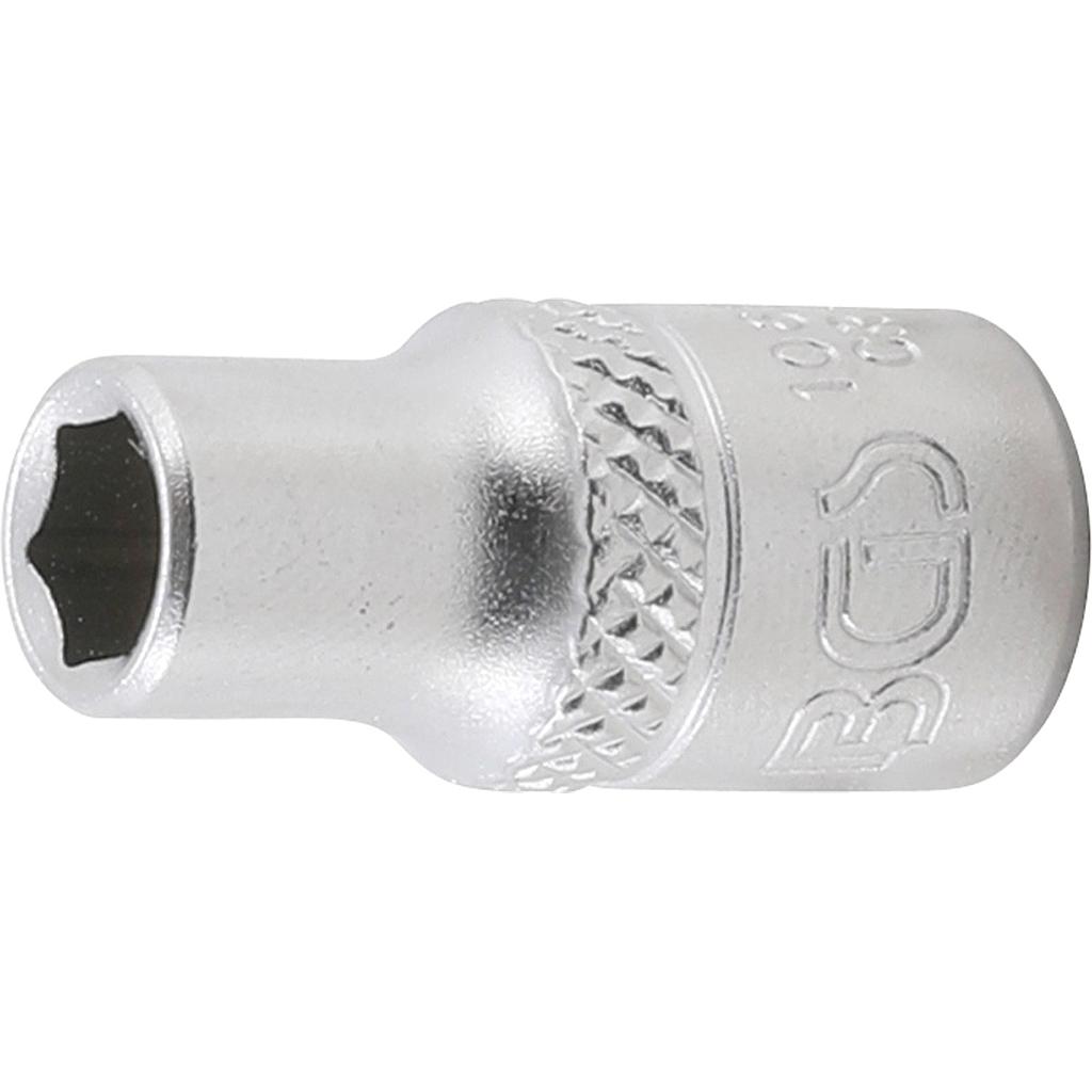Steckschlüssel-Einsatz Sechskant | Antrieb Innenvierkant 6,3 mm (1/4&quot;) | SW 7/32&quot;