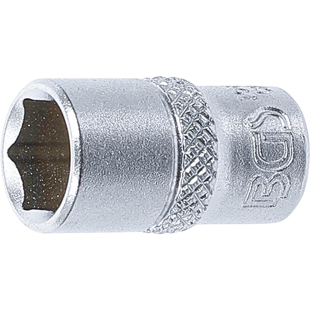 Steckschlüssel-Einsatz Sechskant | Antrieb Innenvierkant 6,3 mm (1/4&quot;) | SW 3/8&quot;