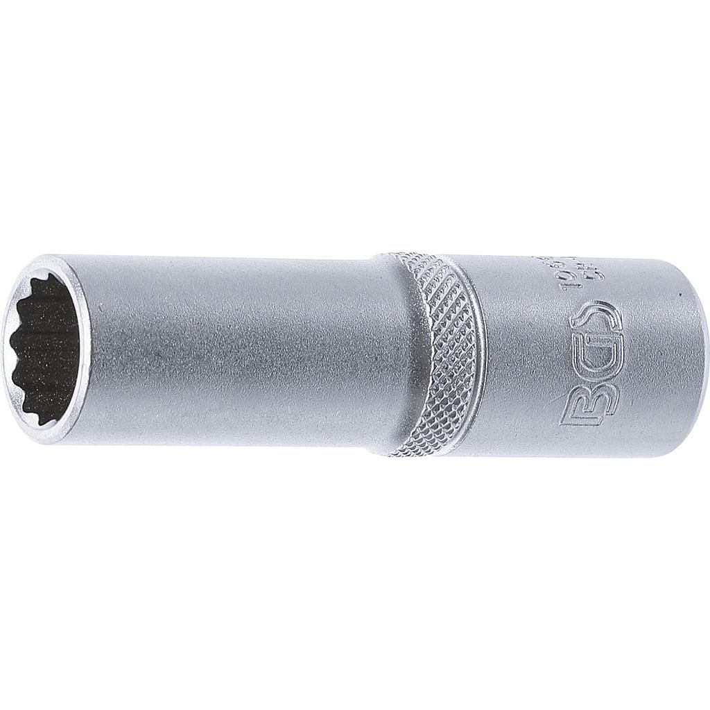 Steckschlüssel-Einsatz Zwölfkant, tief | Antrieb Innenvierkant 12,5 mm (1/2&quot;) | SW 14 mm