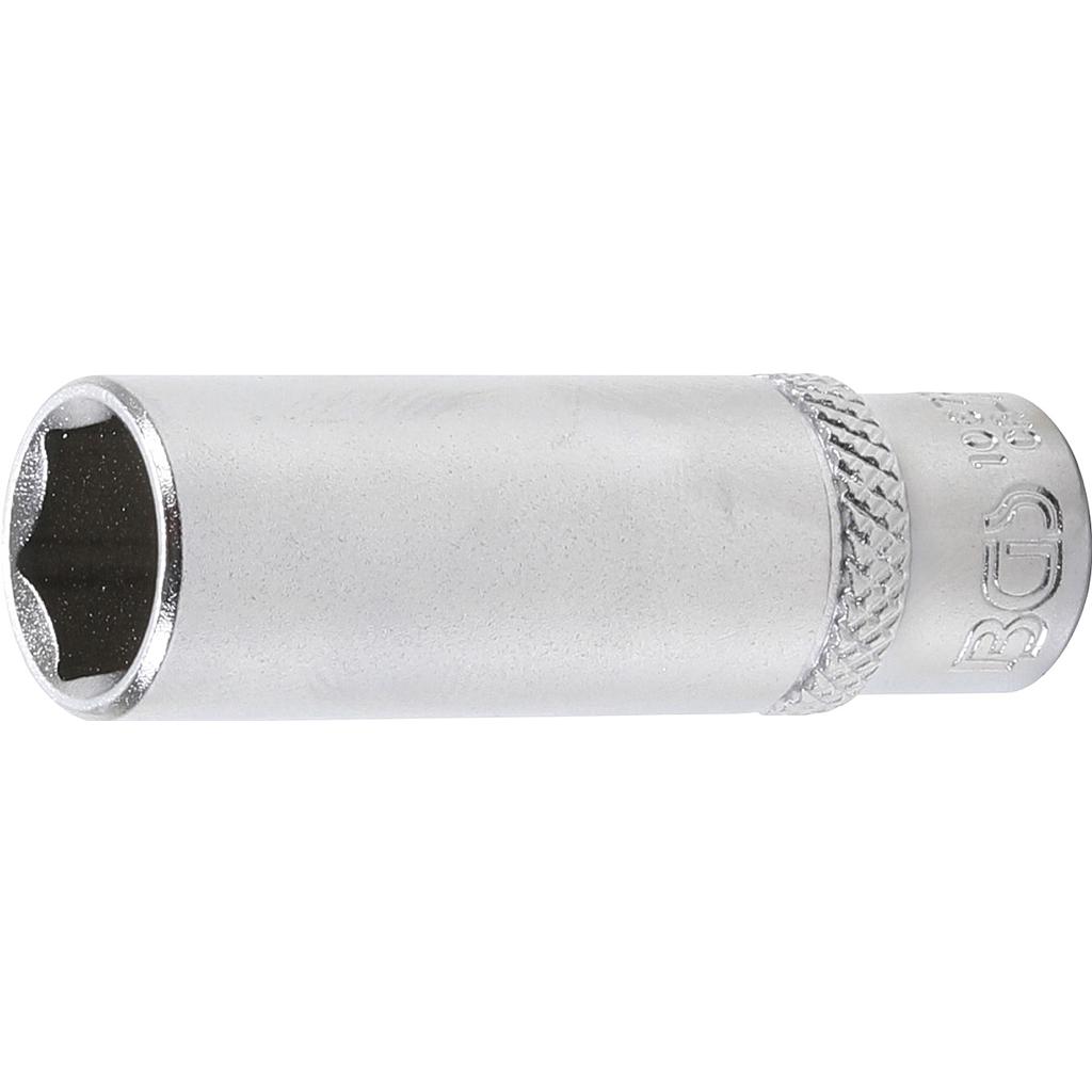 Steckschlüssel-Einsatz Sechskant, tief | Antrieb Innenvierkant 6,3 mm (1/4&quot;) | SW 7/16&quot;