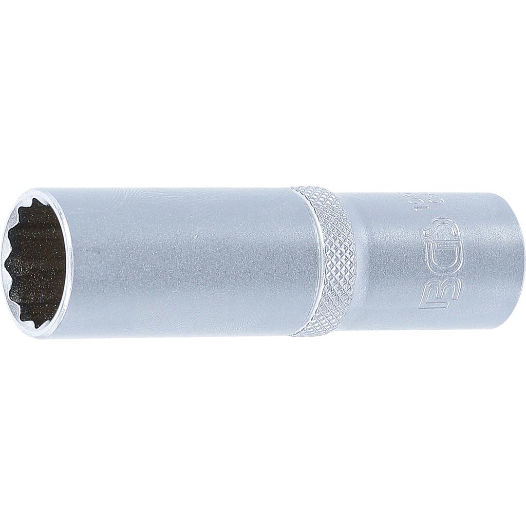 Steckschlüssel-Einsatz Zwölfkant, tief | Antrieb Innenvierkant 12,5 mm (1/2&quot;) | SW 16 mm