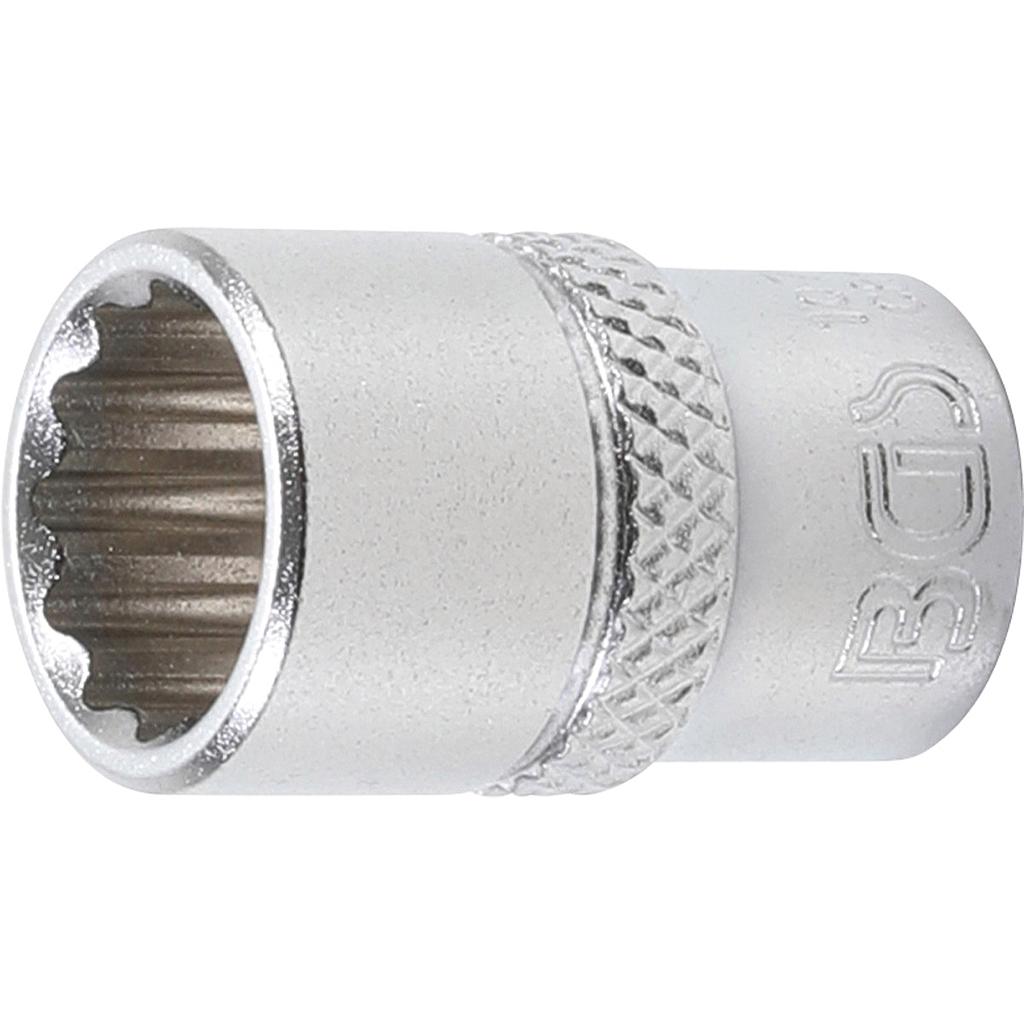 Steckschlüssel-Einsatz Zwölfkant | Antrieb Innenvierkant 6,3 mm (1/4&quot;) | SW 11 mm