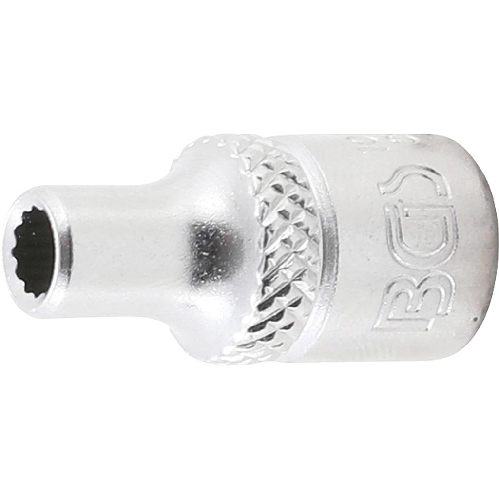 Steckschlüssel-Einsatz Zwölfkant | Antrieb Innenvierkant 6,3 mm (1/4&quot;) | SW 5/32&quot;