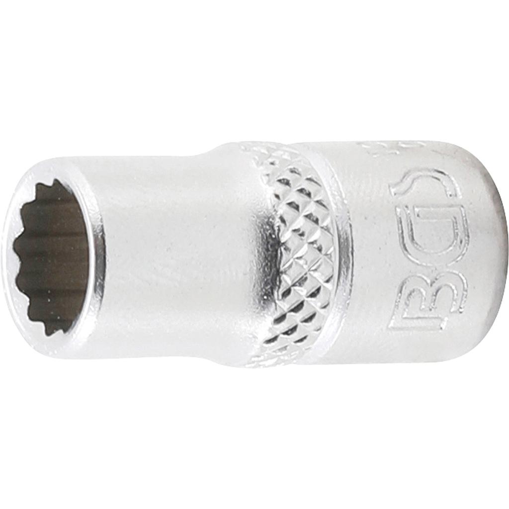 Steckschlüssel-Einsatz Zwölfkant | Antrieb Innenvierkant 6,3 mm (1/4&quot;) | SW 9/32&quot;