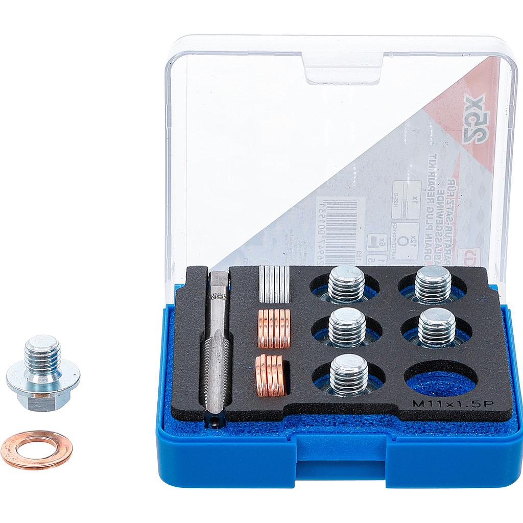 Reparatursatz für Öl-Ablass-Gewinde | M11 x 1,5 mm