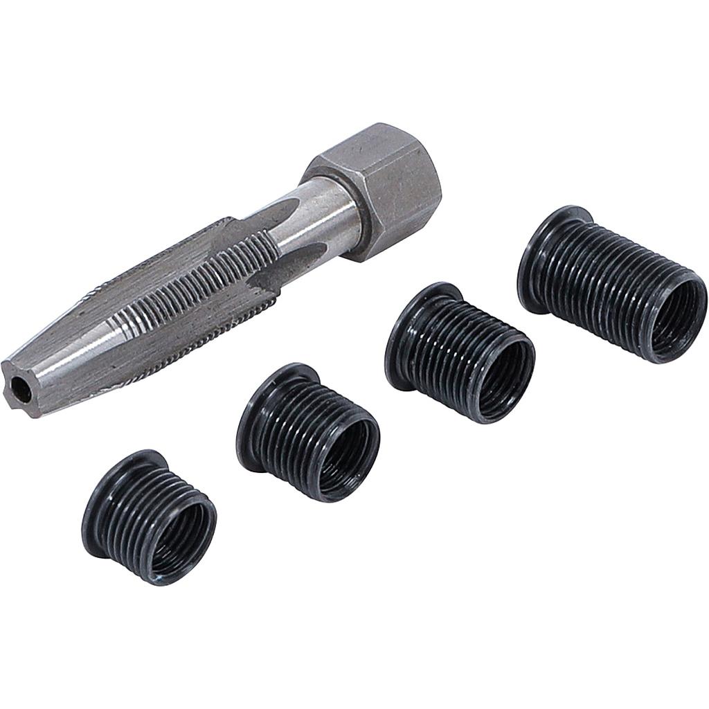 Reparatursatz für Zündkerzengewinde | M10 x 1,0 mm | 5-tlg.