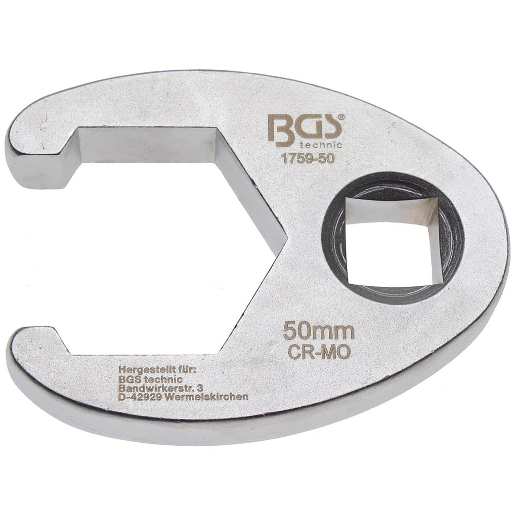 Hahnenfußschlüssel | Antrieb Innenvierkant 20 mm (3/4&quot;) | SW 50 mm