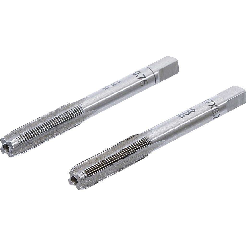 Gewindebohrer | Vor- und Fertigschneider | M7 x 0,75 mm | 2-tlg.