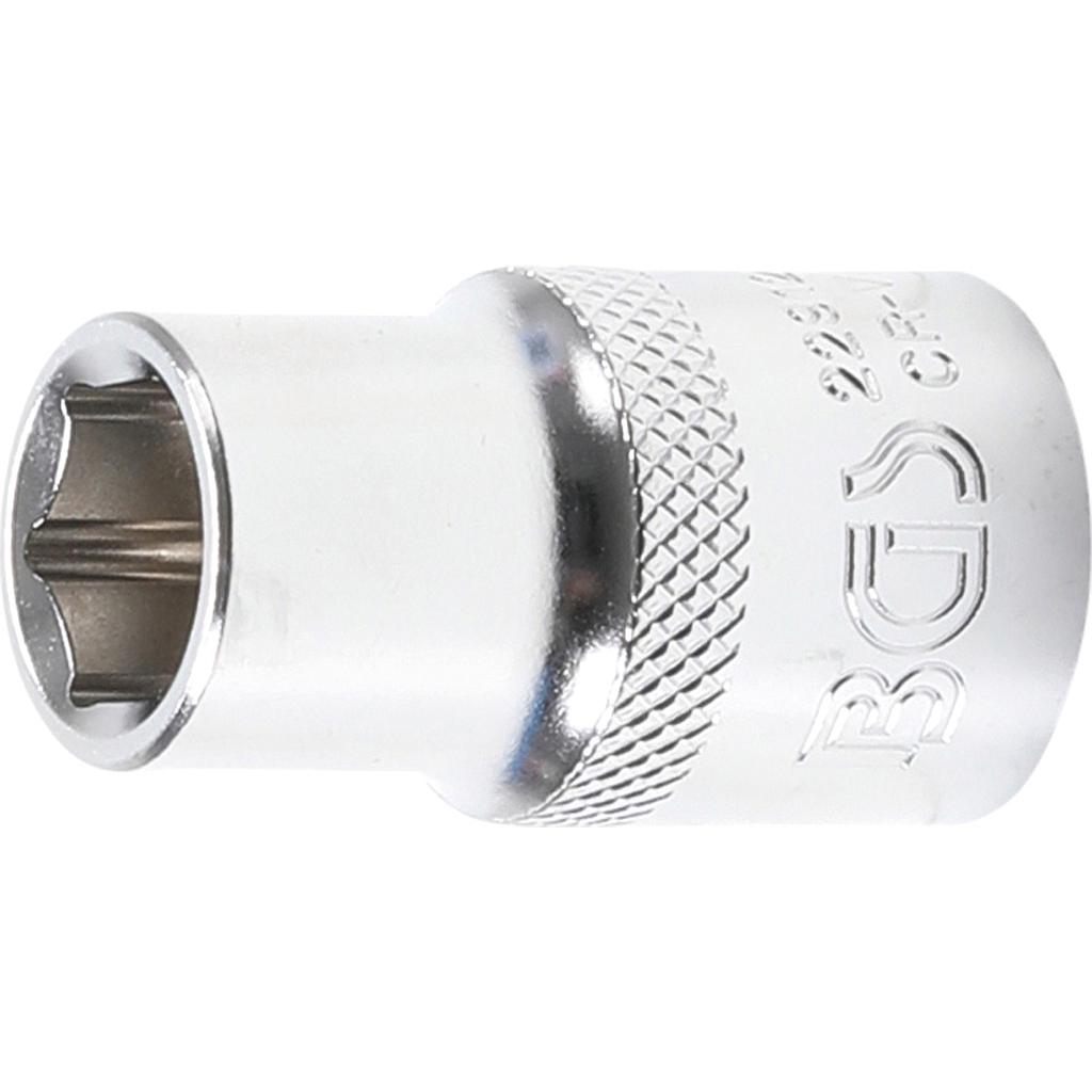 Steckschlüssel-Einsatz Sechskant | Antrieb Innenvierkant 12,5 mm (1/2&quot;) | SW 12 mm