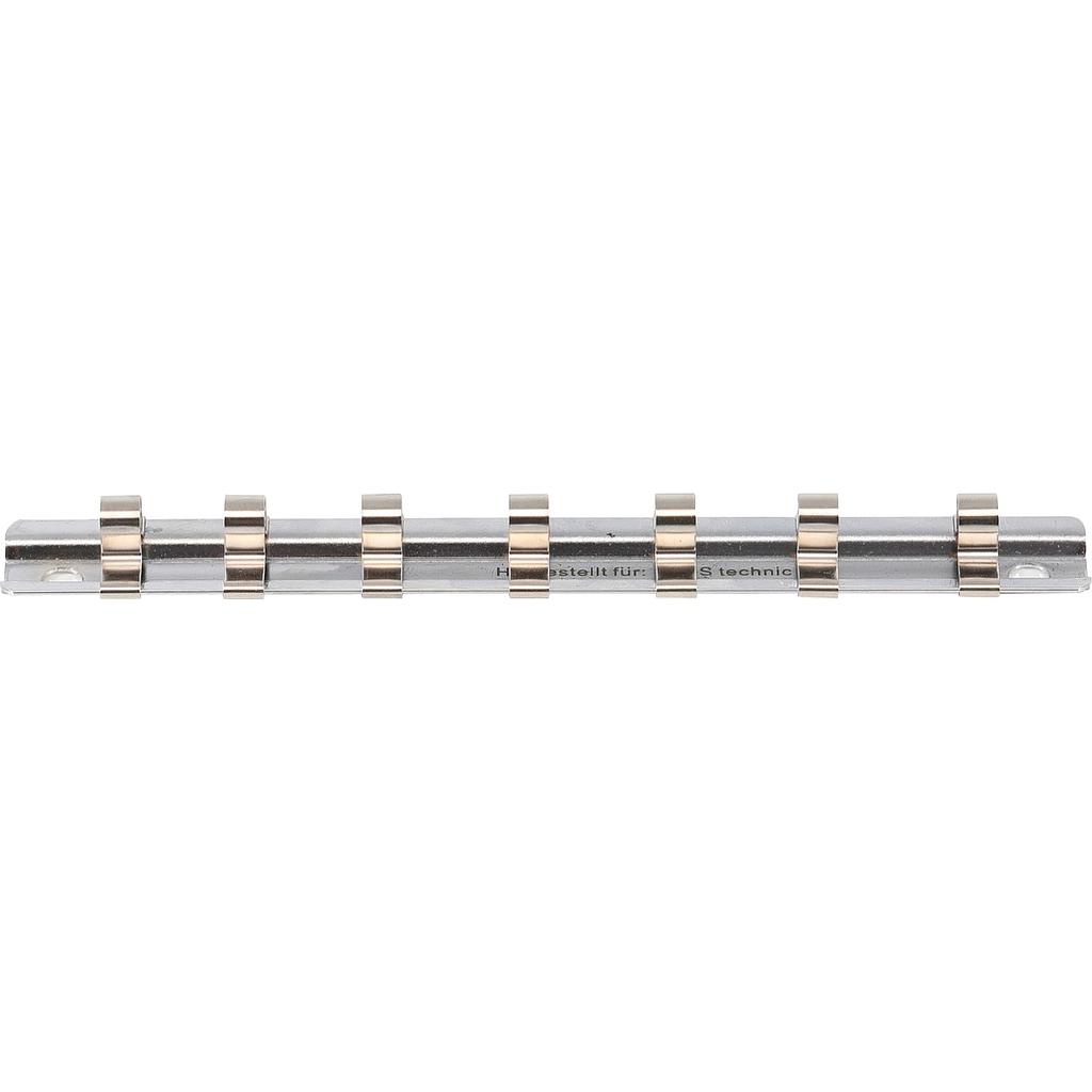 Aufsteckschiene mit 7 Clips | 6,3 mm (1/4&quot;)