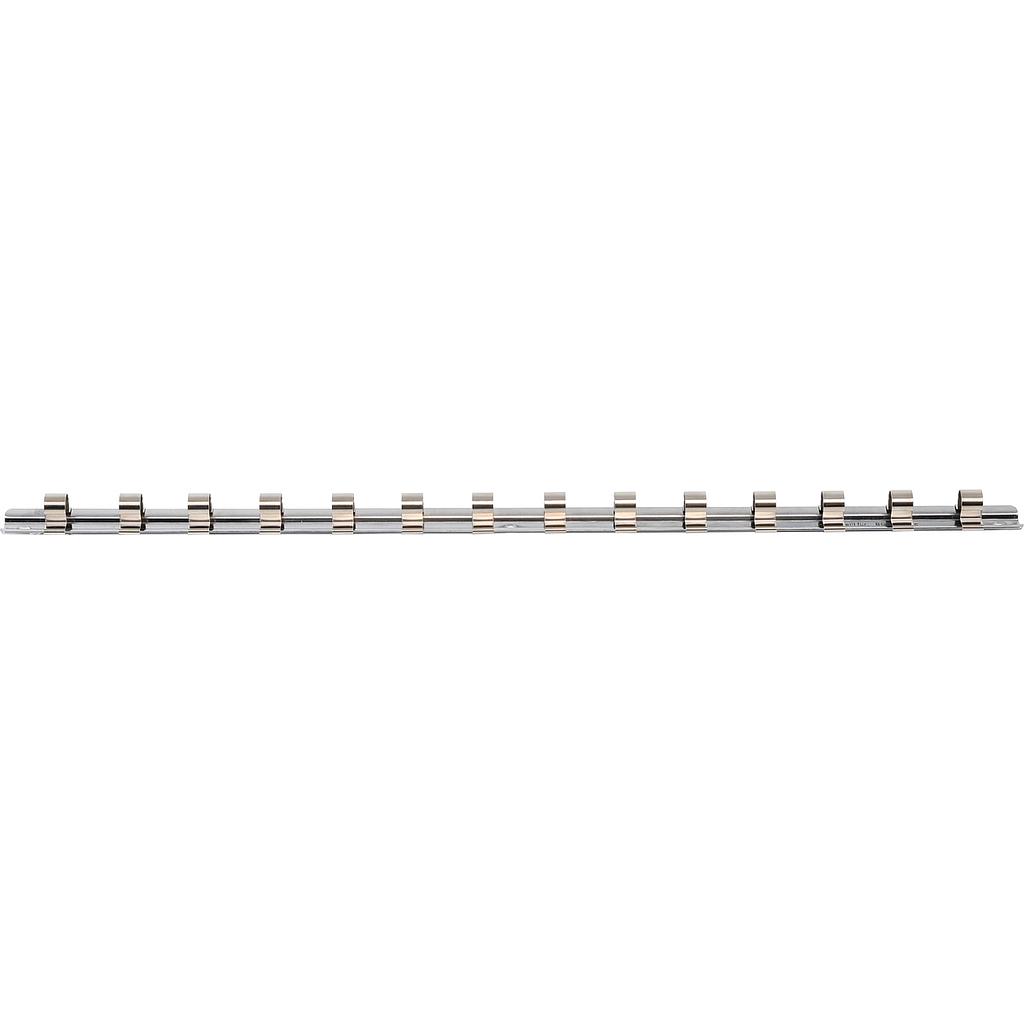 Aufsteckschiene mit 15 Clips | 10 mm (3/8&quot;)