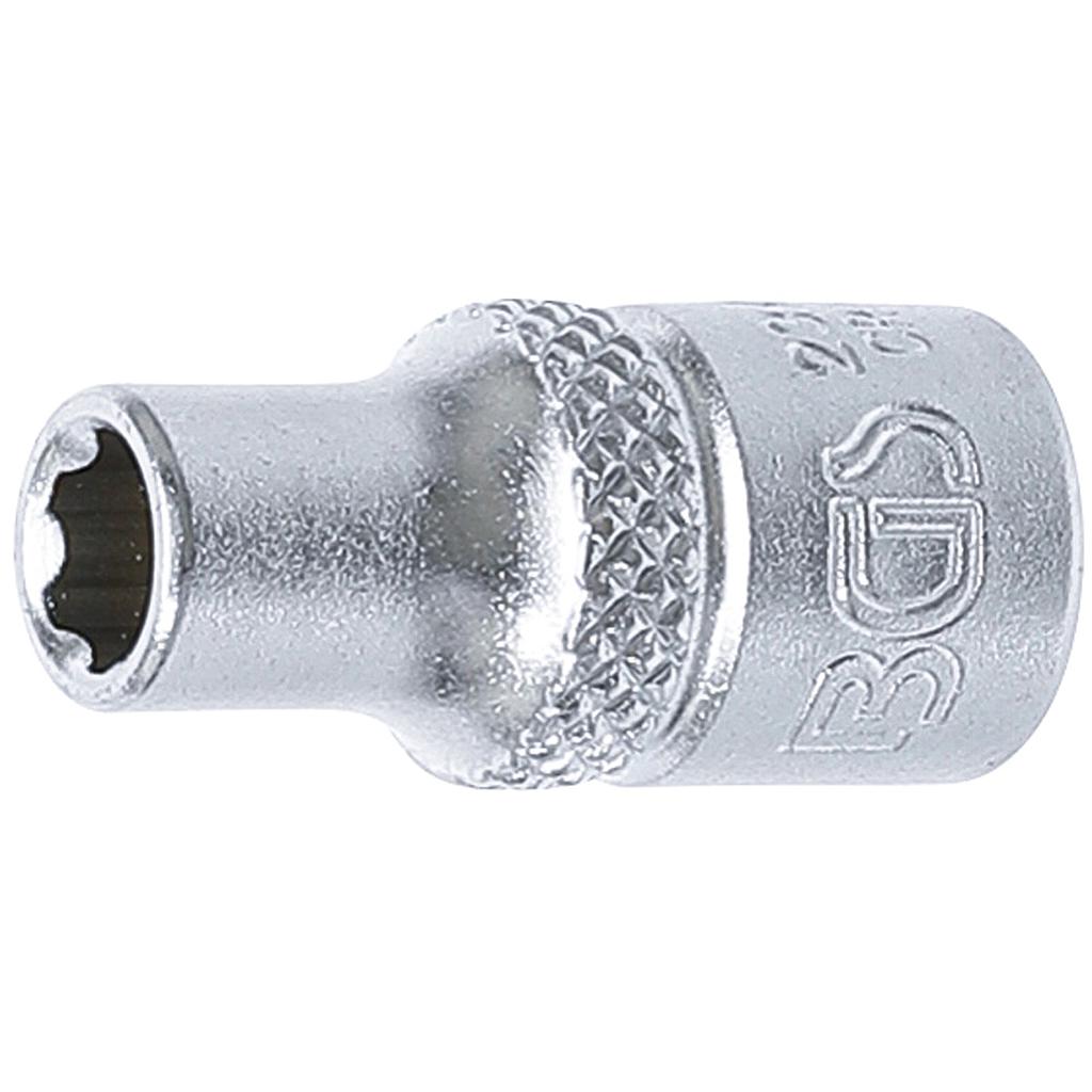 Steckschlüssel-Einsatz Super Lock | Antrieb Innenvierkant 6,3 mm (1/4&quot;) | SW 5 mm