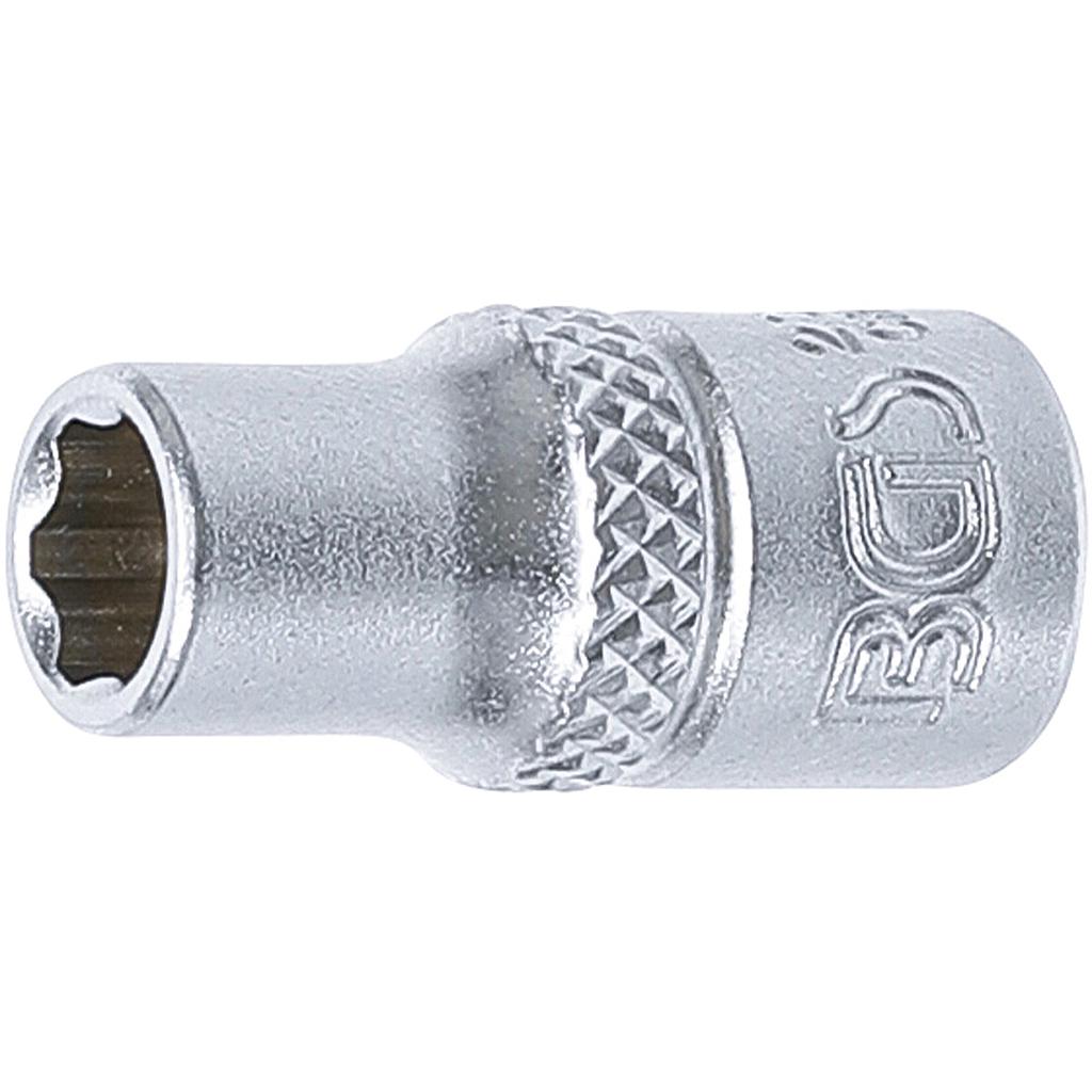 Steckschlüssel-Einsatz Super Lock | Antrieb Innenvierkant 6,3 mm (1/4&quot;) | SW 6 mm