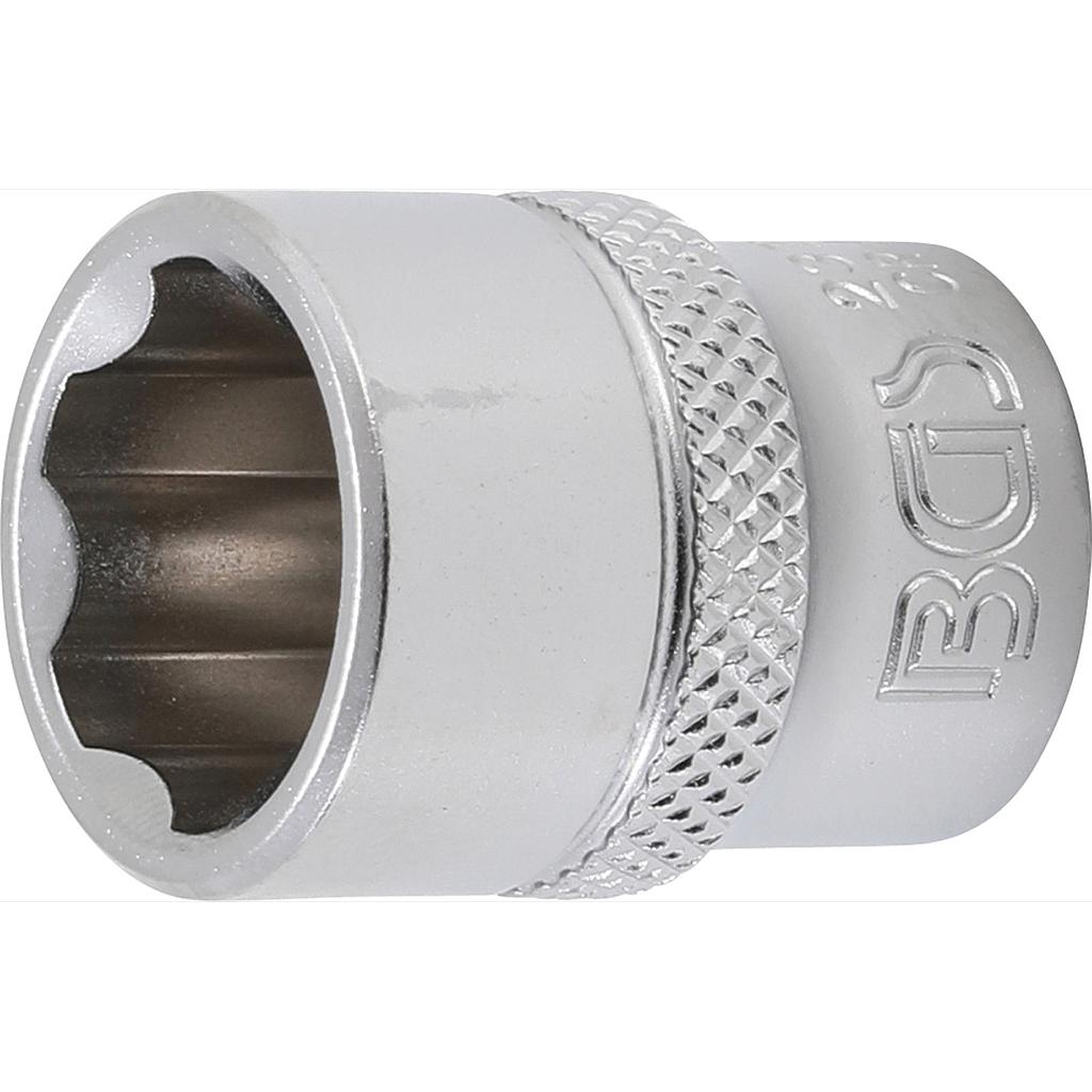 Steckschlüssel-Einsatz Super Lock | Antrieb Innenvierkant 10 mm (3/8&quot;) | SW 15 mm