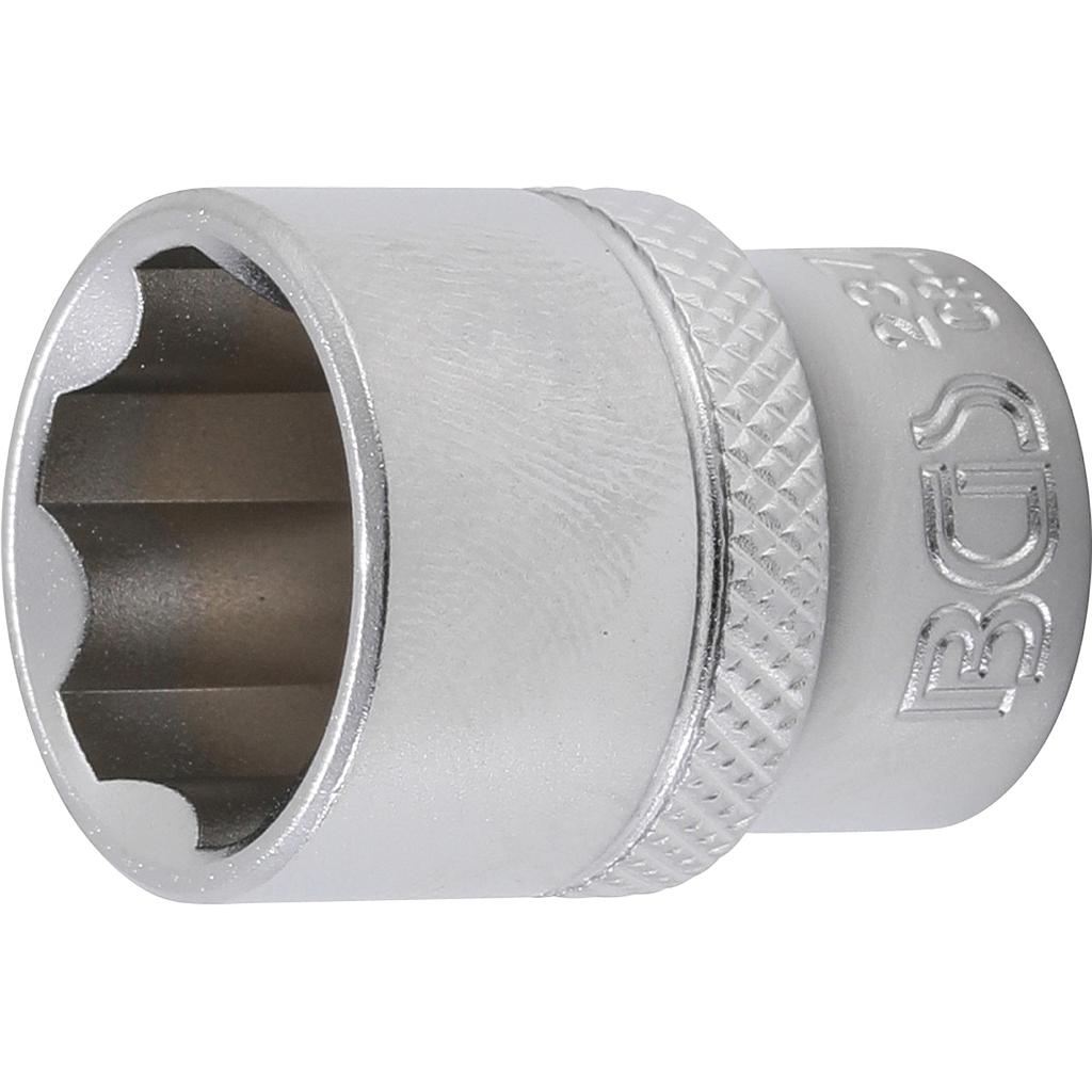 Steckschlüssel-Einsatz Super Lock | Antrieb Innenvierkant 10 mm (3/8&quot;) | SW 17 mm