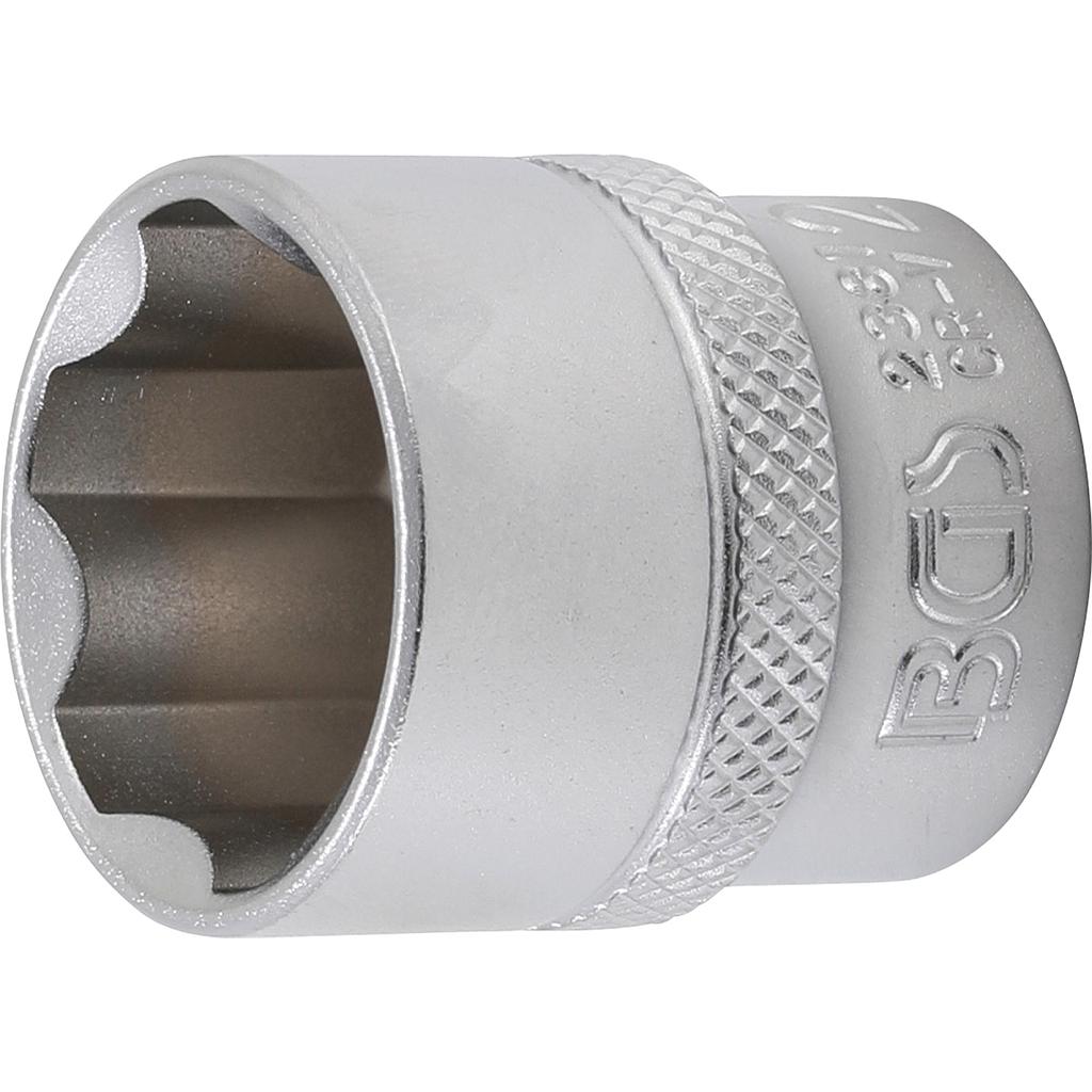 Steckschlüssel-Einsatz Super Lock | Antrieb Innenvierkant 10 mm (3/8&quot;) | SW 21 mm