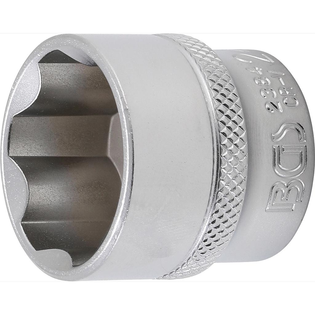 Steckschlüssel-Einsatz Super Lock | Antrieb Innenvierkant 10 mm (3/8&quot;) | SW 24 mm