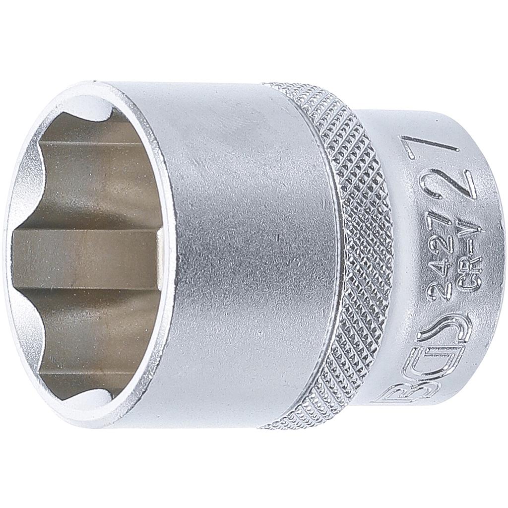 Steckschlüssel-Einsatz Super Lock | Antrieb Innenvierkant 12,5 mm (1/2&quot;) | SW 27 mm