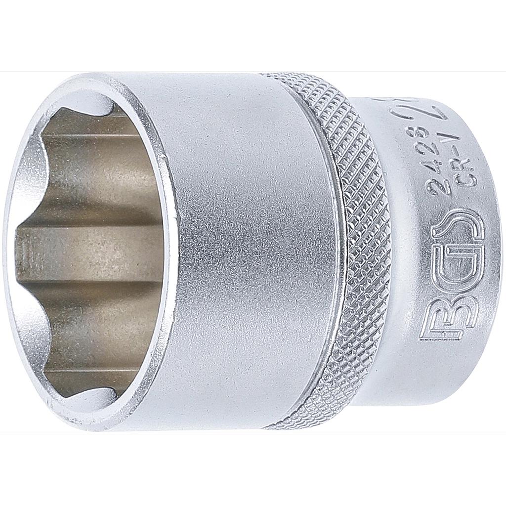Steckschlüssel-Einsatz Super Lock | Antrieb Innenvierkant 12,5 mm (1/2&quot;) | SW 28 mm