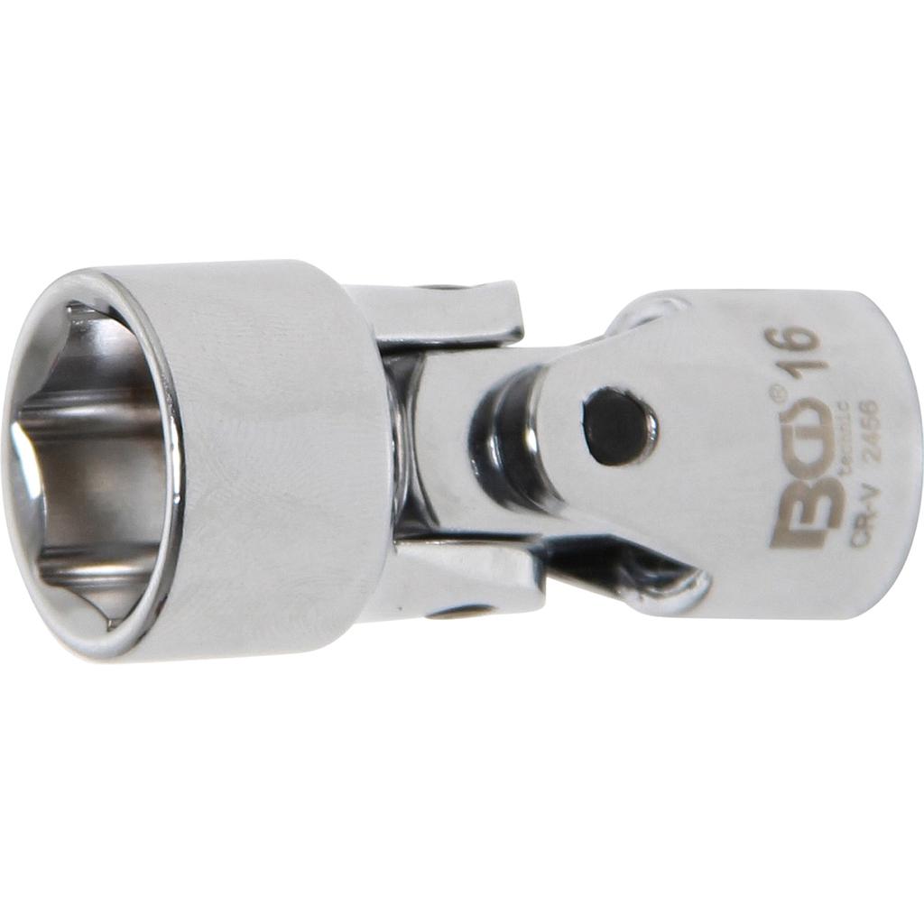 Kardangelenk-Einsatz Sechskant | Antrieb Innenvierkant 10 mm (3/8&quot;) | SW 16 mm