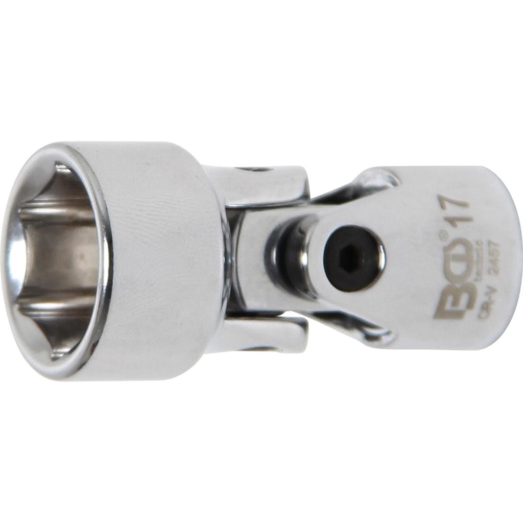 Kardangelenk-Einsatz Sechskant | Antrieb Innenvierkant 10 mm (3/8&quot;) | SW 17 mm