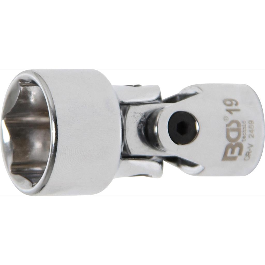 Kardangelenk-Einsatz Sechskant | Antrieb Innenvierkant 10 mm (3/8&quot;) | SW 19 mm