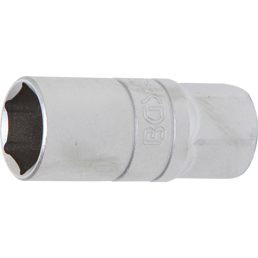 Zündkerzen-Einsatz Sechskant | Antrieb Innenvierkant 12,5 mm (1/2&quot;) | SW 21 mm