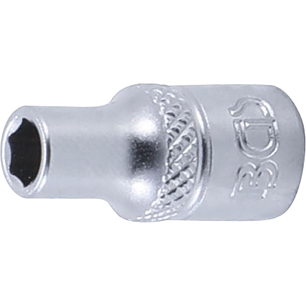 Steckschlüssel-Einsatz Sechskant | Antrieb Innenvierkant 6,3 mm (1/4&quot;) | SW 5 mm