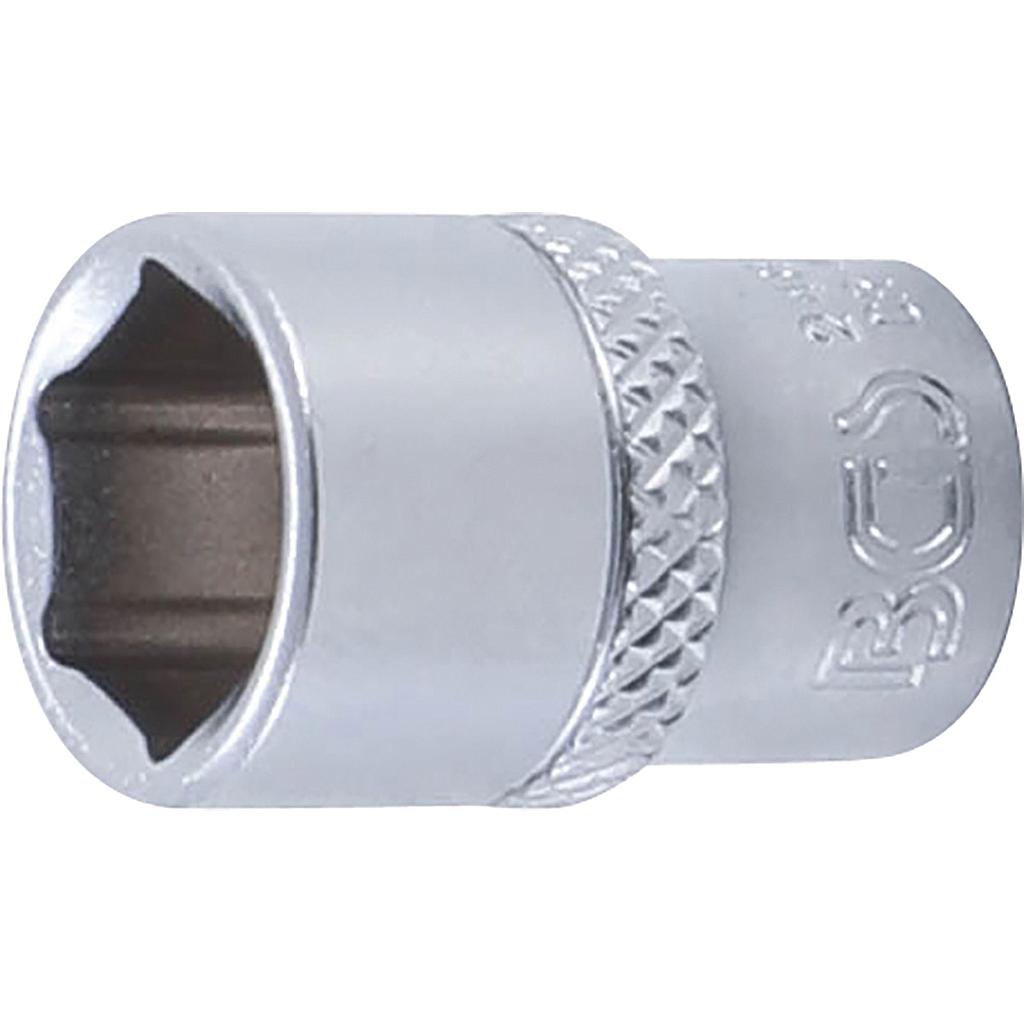 Steckschlüssel-Einsatz Sechskant | Antrieb Innenvierkant 6,3 mm (1/4&quot;) | SW 12 mm