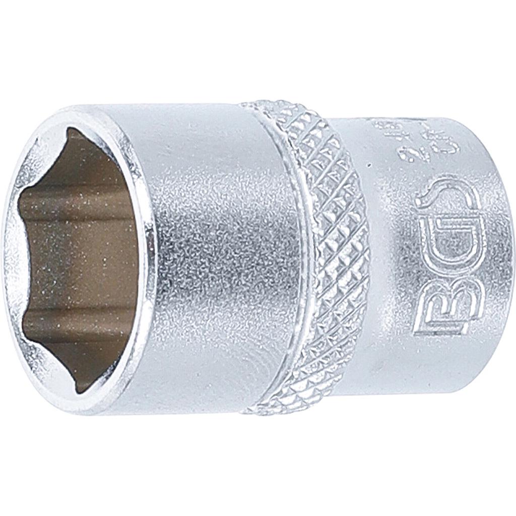 Steckschlüssel-Einsatz Sechskant | Antrieb Innenvierkant 6,3 mm (1/4&quot;) | SW 13 mm
