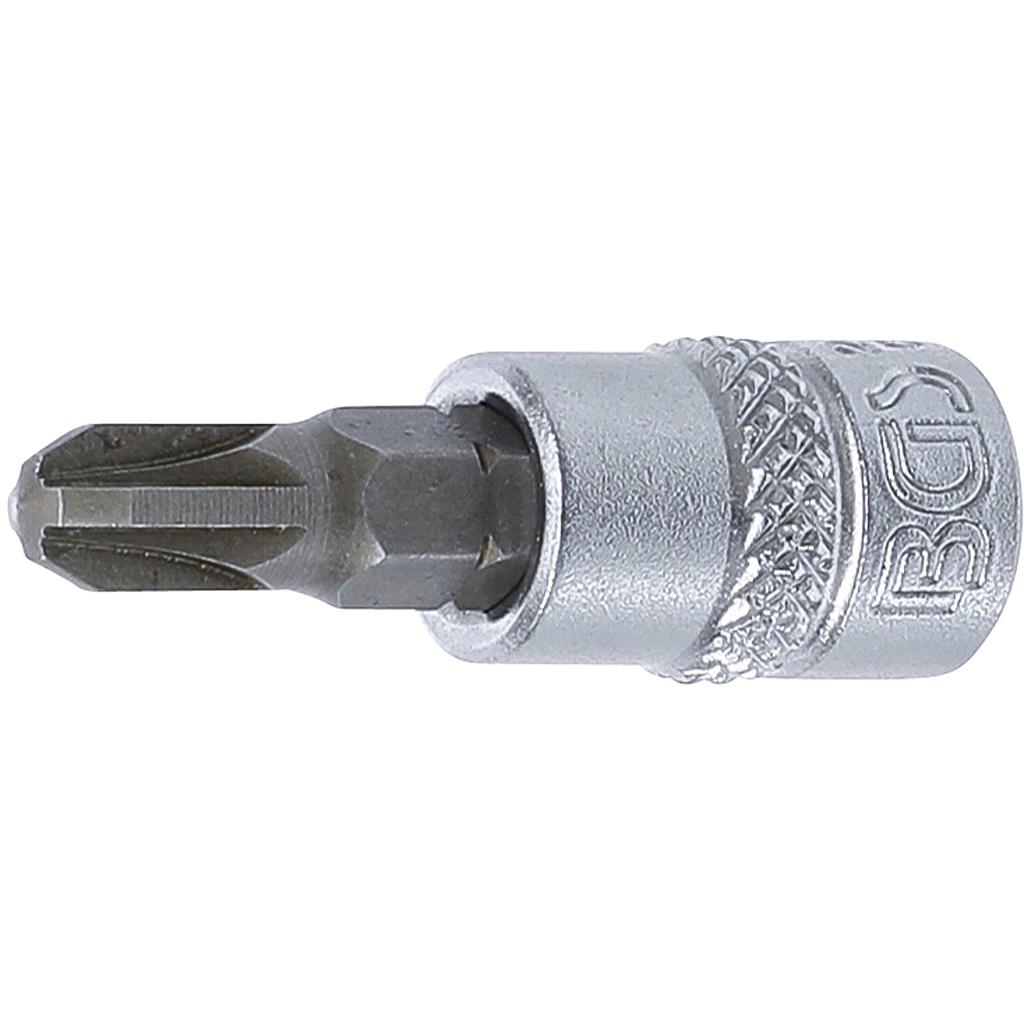 Bit-Einsatz | Antrieb Innenvierkant 6,3 mm (1/4&quot;) | Kreuzschlitz PZ3
