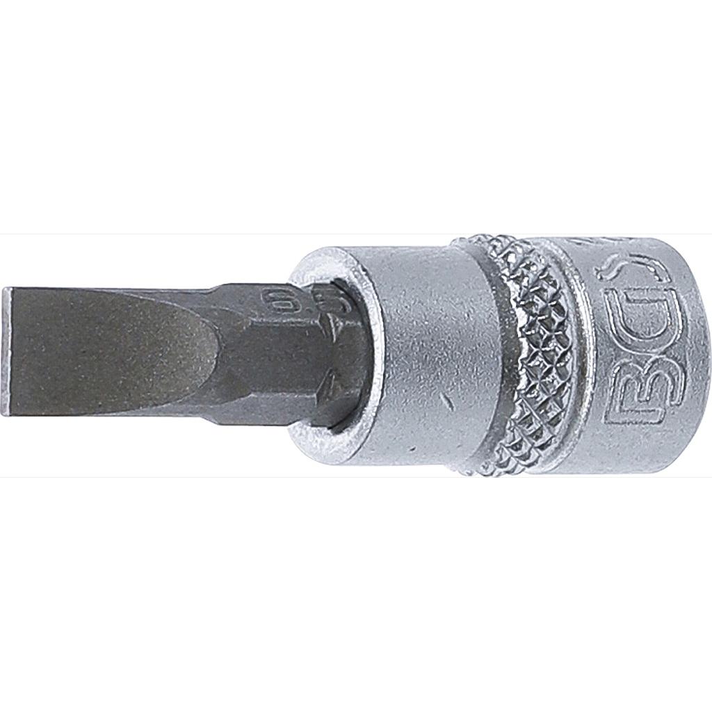 Bit-Einsatz | Antrieb Innenvierkant 6,3 mm (1/4&quot;) | Schlitz 6,5 mm