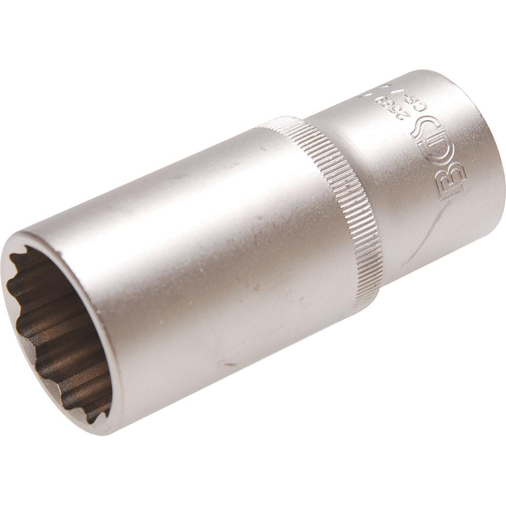 Steckschlüssel-Einsatz für Diesel-Einspritzdüsen | Antrieb Innenvierkant 12,5 mm (1/2&quot;) | SW 27 mm