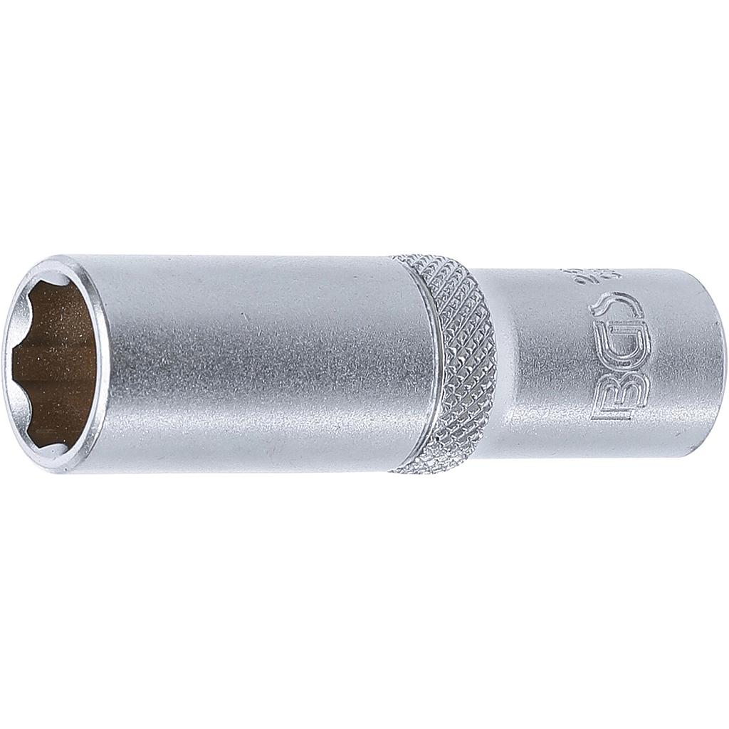 Steckschlüssel-Einsatz Super Lock, tief | Antrieb Innenvierkant 10 mm (3/8&quot;) | SW 13 mm