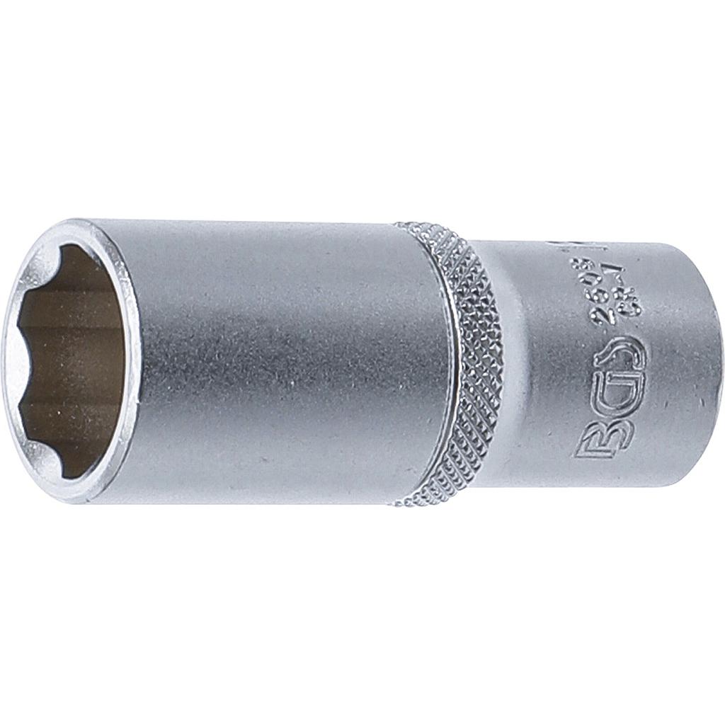 Steckschlüssel-Einsatz Super Lock, tief | Antrieb Innenvierkant 10 mm (3/8&quot;) | SW 18 mm