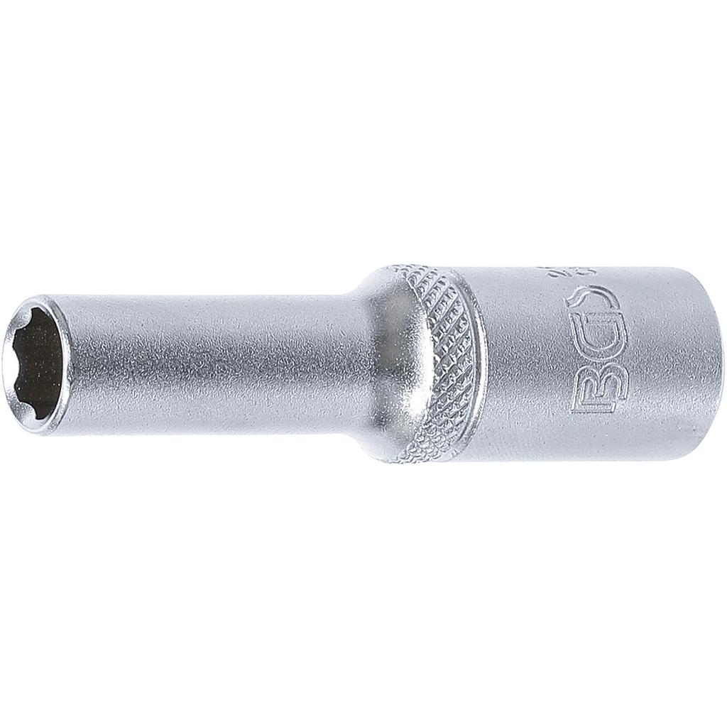 Steckschlüssel-Einsatz Super Lock, tief | Antrieb Innenvierkant 10 mm (3/8&quot;) | SW 8 mm