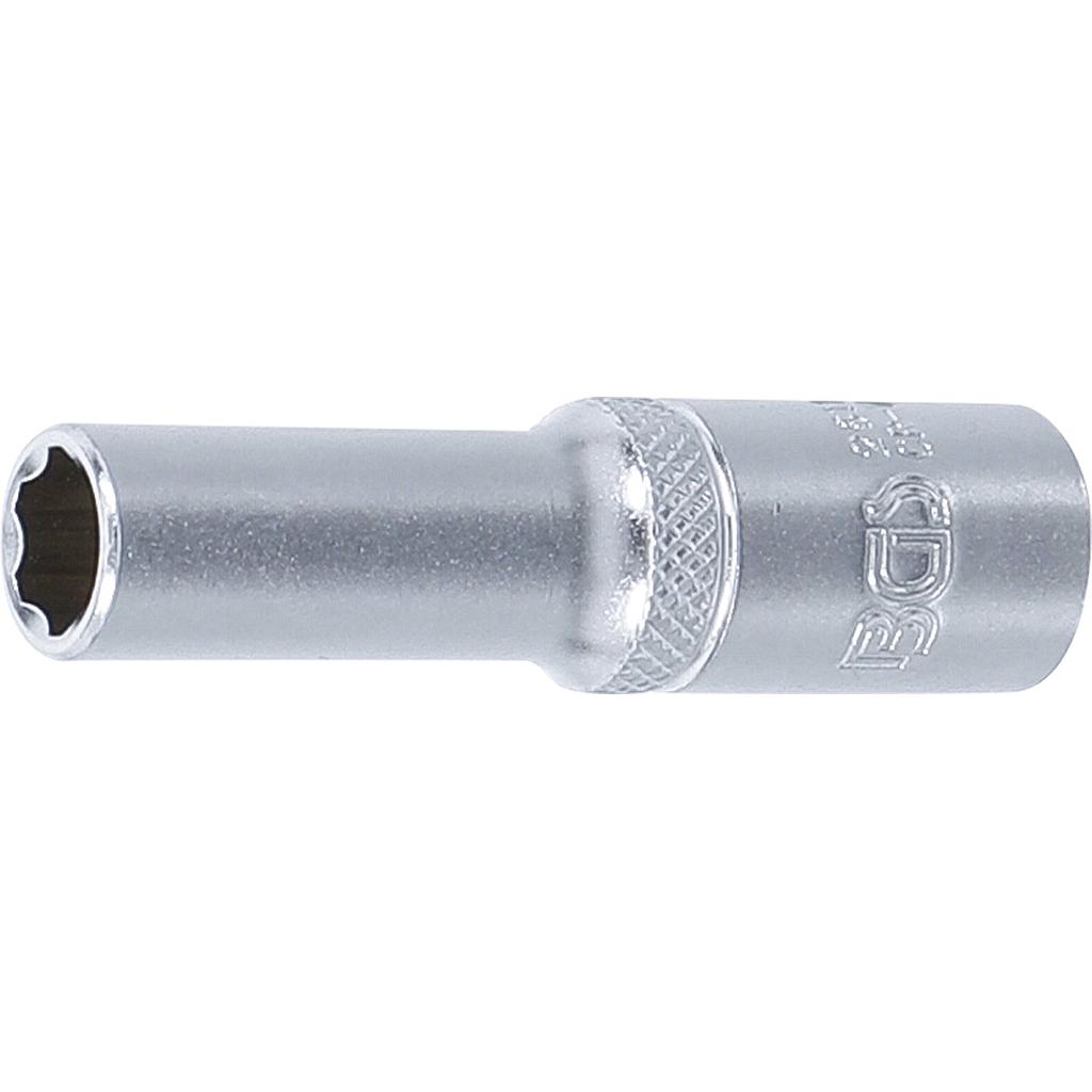 Steckschlüssel-Einsatz Super Lock, tief | Antrieb Innenvierkant 10 mm (3/8&quot;) | SW 9 mm